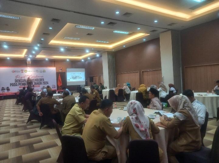 gambar-Rapat Koordinasi dengan Stakeholder pada Pemilihan Umum tahun 2024