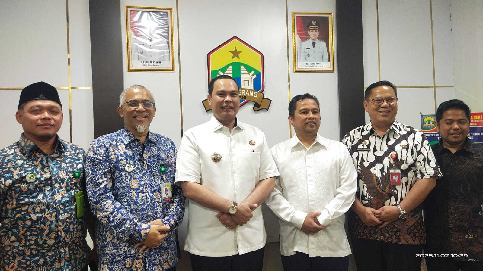 Terima Kunjungan Wali Kota Tangerang Periode 2013-2023, Budi Banyak Terima Pengalaman dan knowledge