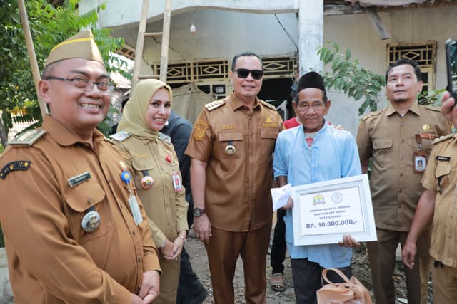 Wali Kota Serang Tegaskan Bantuan Rumah Roboh Harus Tepat Sasaran, Jangan untuk Keperluan Lain